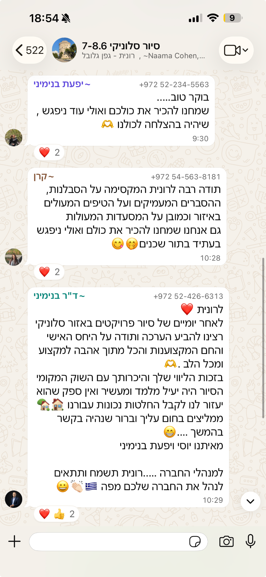וואטסאפ סיור משקיעים 1