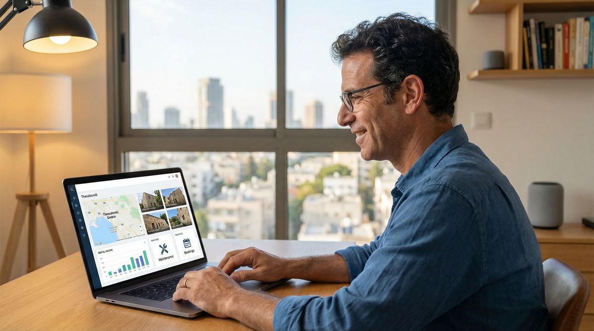 ניהול נכסים ביוון מרחוק: כל מה שצריך לדעת